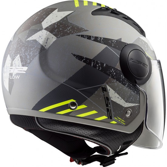 Casco jet LS2 Helmets OF562 AIRFLOW L CAMO Matt Titanium Yellow - Micasco.es Casco jet LS2 Helmets OF562 AIRFLOW L CAMO Matt Titanium Yellow - Micasco.es - Tu tienda de cascos de moto