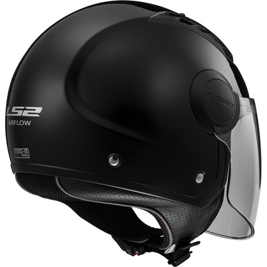 Casco jet LS2 Helmets OF562 AIRFLOW L SOLID Black - Micasco.es Casco jet LS2 Helmets OF562 AIRFLOW L SOLID Black - Micasco.es - Tu tienda de cascos de moto