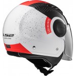 Casco jet LS2 Helmets OF562 AIRFLOW L CONDOR White Black Red - Micasco.es Casco jet LS2 Helmets OF562 AIRFLOW L CONDOR White Black Red - Micasco.es - Tu tienda de cascos de moto
