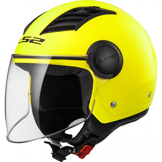 Casco jet LS2 Helmets OF562 AIRFLOW L SOLID Matt H-V Yellow - Micasco.es Casco jet LS2 Helmets OF562 AIRFLOW L SOLID Matt H-V Yellow - Micasco.es - Tu tienda de cascos de moto