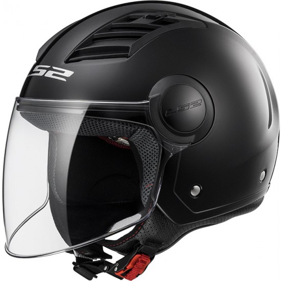 Casco jet LS2 Helmets OF562 AIRFLOW L SOLID Black - Micasco.es - Tu tienda de cascos de moto