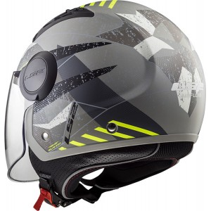 Casco jet LS2 Helmets OF562 AIRFLOW L CAMO Matt Titanium Yellow - Micasco.es Casco jet LS2 Helmets OF562 AIRFLOW L CAMO Matt Titanium Yellow - Micasco.es - Tu tienda de cascos de moto
