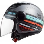 Casco jet LS2 Helmets OF562 AIRFLOW L RONNIE Matt Silver Blue - Micasco.es Casco jet LS2 Helmets OF562 AIRFLOW L RONNIE Matt Silver Blue - Micasco.es - Tu tienda de cascos de moto