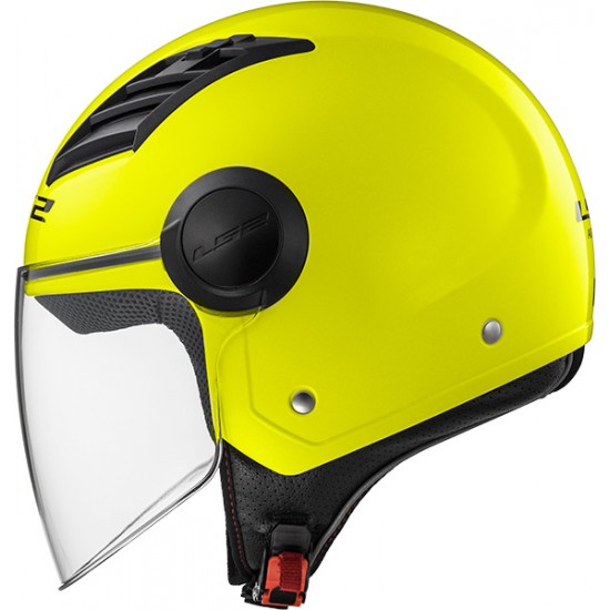 Casco jet LS2 Helmets OF562 AIRFLOW L SOLID Matt H-V Yellow - Micasco.es Casco jet LS2 Helmets OF562 AIRFLOW L SOLID Matt H-V Yellow - Micasco.es - Tu tienda de cascos de moto