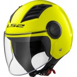 Casco jet LS2 Helmets OF562 AIRFLOW L SOLID Matt H-V Yellow - Micasco.es Casco jet LS2 Helmets OF562 AIRFLOW L SOLID Matt H-V Yellow - Micasco.es - Tu tienda de cascos de moto