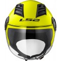Casco jet LS2 Helmets OF562 AIRFLOW L SOLID Matt H-V Yellow