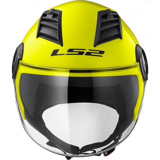 Casco jet LS2 Helmets OF562 AIRFLOW L SOLID Matt H-V Yellow - Micasco.es Casco jet LS2 Helmets OF562 AIRFLOW L SOLID Matt H-V Yellow - Micasco.es - Tu tienda de cascos de moto