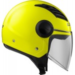Casco jet LS2 Helmets OF562 AIRFLOW L SOLID Matt H-V Yellow - Micasco.es - Tu tienda de cascos de moto