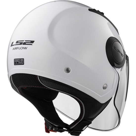 Casco jet LS2 Helmets OF562 AIRFLOW L SOLID White - Micasco.es Casco jet LS2 Helmets OF562 AIRFLOW L SOLID White - Micasco.es - Tu tienda de cascos de moto