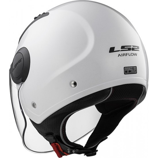 Casco jet LS2 Helmets OF562 AIRFLOW L SOLID White - Micasco.es Casco jet LS2 Helmets OF562 AIRFLOW L SOLID White - Micasco.es - Tu tienda de cascos de moto
