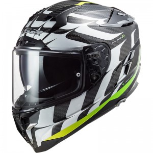 Casco integral LS2 FF327 Challenger C FLAMES White HV Yellow - Micasco.es Casco integral LS2 FF327 Challenger C FLAMES White HV Yellow - Micasco.es - Tu tienda de cascos de moto