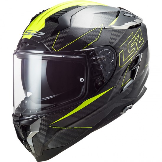 Casco integral LS2 FF327 Challenger C FOLD Gloss HV Yellow - Micasco.es Casco integral LS2 FF327 Challenger C FOLD Gloss HV Yellow - Micasco.es - Tu tienda de cascos de moto