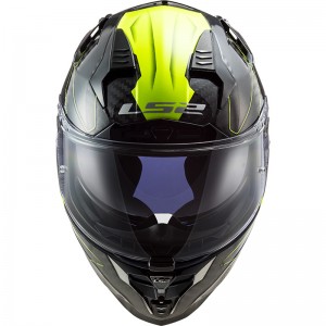 Casco integral LS2 FF327 Challenger C FOLD Gloss HV Yellow - Micasco.es - Tu tienda de cascos de moto