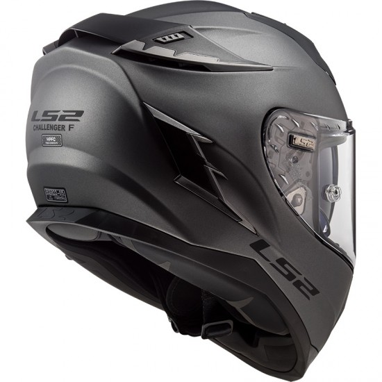 Casco integral LS2 FF327 Challenger Solid Matt Titanium - Micasco.es Casco integral LS2 FF327 Challenger Solid Matt Titanium - Micasco.es - Tu tienda de cascos de moto