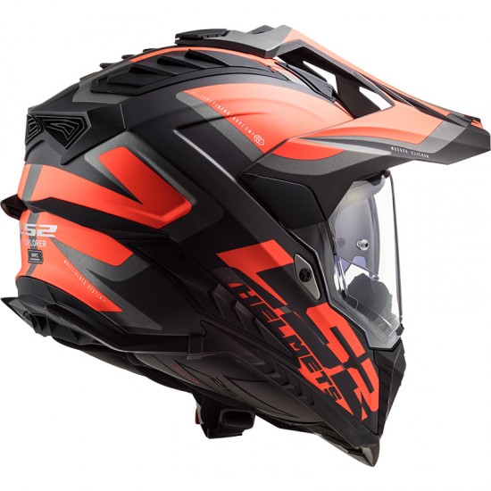 LS2 MX701 EXPLORER HPFC Alter Matt Black Fluo Orange - Micasco.es LS2 MX701 EXPLORER HPFC Alter Matt Black Fluo Orange - Micasco.es - Tu tienda de cascos de moto