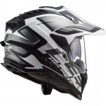 LS2 MX701 EXPLORER HPFC Alter Matt Black White - Micasco.es LS2 MX701 EXPLORER HPFC Alter Matt Black White - Micasco.es - Tu tienda de cascos de moto