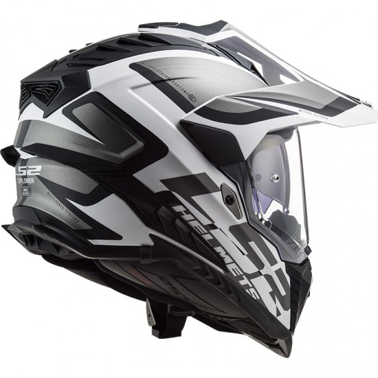 LS2 MX701 EXPLORER HPFC Alter Matt Black White - Micasco.es LS2 MX701 EXPLORER HPFC Alter Matt Black White - Micasco.es - Tu tienda de cascos de moto