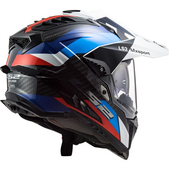 LS2 MX701 EXPLORER C Frontier Black Blue - Micasco.es - Tu tienda de cascos de moto