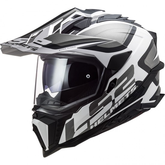 LS2 MX701 EXPLORER HPFC Alter Matt Black White - Micasco.es LS2 MX701 EXPLORER HPFC Alter Matt Black White - Micasco.es - Tu tienda de cascos de moto