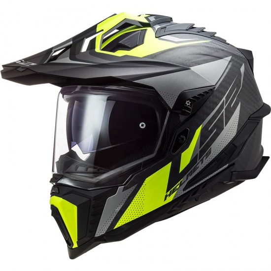 LS2 MX701 EXPLORER C Focus Matt Titanium HV Yellow - Micasco.es LS2 MX701 EXPLORER C Focus Matt Titanium HV Yellow - Micasco.es - Tu tienda de cascos de moto