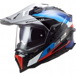 LS2 MX701 EXPLORER C Frontier Black Blue - Micasco.es - Tu tienda de cascos de moto