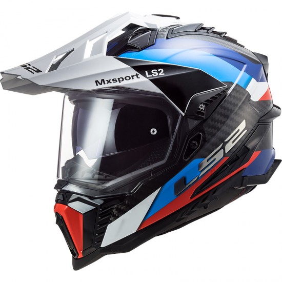 LS2 MX701 EXPLORER C Frontier Black Blue - Micasco.es - Tu tienda de cascos de moto