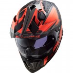 LS2 MX701 EXPLORER HPFC Alter Matt Black Fluo Orange - Micasco.es - Tu tienda de cascos de moto