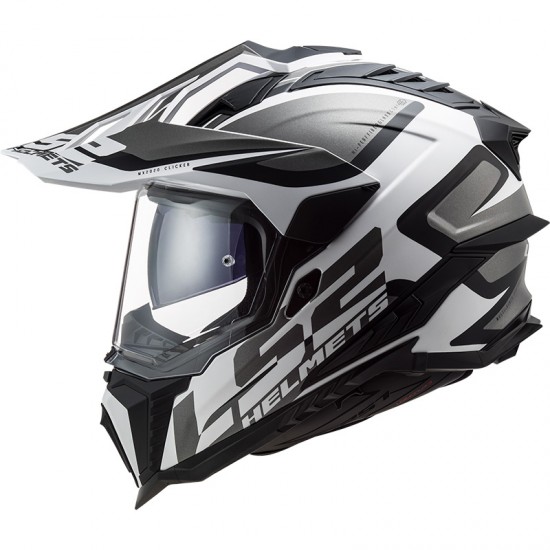LS2 MX701 EXPLORER HPFC Alter Matt Black White - Micasco.es LS2 MX701 EXPLORER HPFC Alter Matt Black White - Micasco.es - Tu tienda de cascos de moto