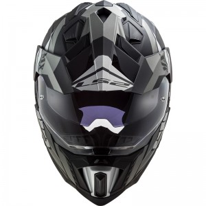 LS2 MX701 EXPLORER HPFC Atlantis Matt Titanium - Micasco.es - Tu tienda de cascos de moto
