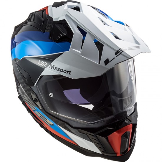 LS2 MX701 EXPLORER C Frontier Black Blue - Micasco.es - Tu tienda de cascos de moto