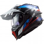 LS2 MX701 EXPLORER C Frontier Black Blue - Micasco.es - Tu tienda de cascos de moto