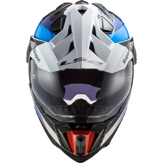 LS2 MX701 EXPLORER C Frontier Black Blue 22.05 - Micasco.es - Tu tienda de cascos de moto