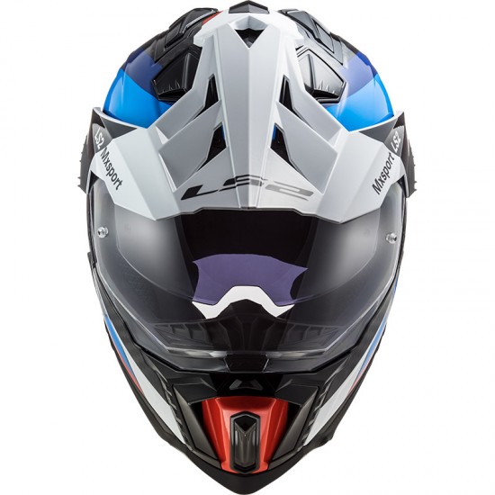 LS2 MX701 EXPLORER C Frontier Black Blue - Micasco.es - Tu tienda de cascos de moto