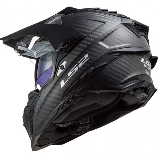 LS2 MX701 EXPLORER C Solid Carbon Mate - Limited Edition - Micasco.es - Tu tienda de cascos de moto