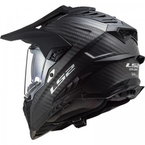 LS2 MX701 EXPLORER C Solid Carbon Mate - Limited Edition - Micasco.es - Tu tienda de cascos de moto