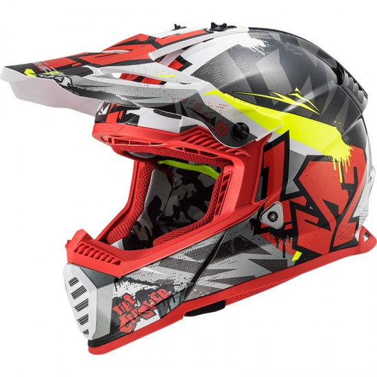 SUPEROFERTA Casco cross/enduro LS2 Helmets MX437 FAST EVO Crusher Black Red - Micasco.es SUPEROFERTA Casco cross/enduro LS2 Helmets MX437 FAST EVO Crusher Black Red - Micasco.es - Tu tienda de cascos de moto