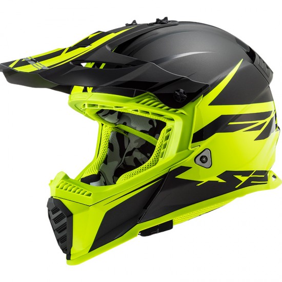 Casco MX437 FAST EVO Roar Matt Black HV