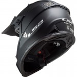 Casco cross/enduro LS2 Helmets MX437 FAST EVO Solid Matt Black - Micasco.es - Tu tienda de cascos de moto