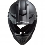 Casco cross/enduro LS2 Helmets MX437 FAST EVO Solid Matt Black - Micasco.es - Tu tienda de cascos de moto
