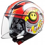 Casco INFANTIL LS2 OF602 FUNNY Sluch Red - Micasco.es - Tu tienda de cascos de moto