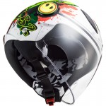 Casco INFANTIL LS2 OF602 FUNNY Croco White - Micasco.es - Tu tienda de cascos de moto