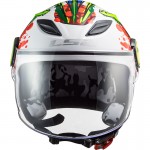 Casco INFANTIL LS2 OF602 FUNNY Croco White - Micasco.es - Tu tienda de cascos de moto