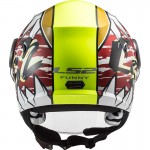 Casco INFANTIL LS2 OF602 FUNNY Crunch White HV Yellow - Micasco.es Casco INFANTIL LS2 OF602 FUNNY Crunch White HV Yellow - Micasco.es - Tu tienda de cascos de moto