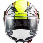 Casco INFANTIL LS2 OF602 FUNNY Crunch White HV Yellow - Micasco.es Casco INFANTIL LS2 OF602 FUNNY Crunch White HV Yellow - Micasco.es - Tu tienda de cascos de moto