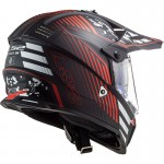 SUPEROFERTA Casco offroad LS2 Helmets MX436 PIONEER EVO Saturn Matt Black Red - Micasco.es - Tu tienda de cascos de moto