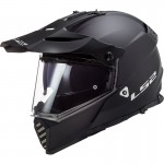 Casco offroad LS2 Helmets MX436 PIONEER EVO Solid Matt Black - Micasco.es - Tu tienda de cascos de moto