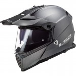 Casco offroad LS2 Helmets MX436 PIONEER EVO Solid Matt Titanium - Micasco.es - Tu tienda de cascos de moto