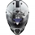 SUPEROFERTA Casco offroad LS2 Helmets MX436 PIONEER EVO Evolve Matt Black White