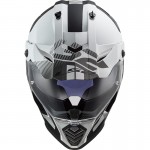 SUPEROFERTA Casco offroad LS2 Helmets MX436 PIONEER EVO Evolve Matt Black White - Micasco.es - Tu tienda de cascos de moto