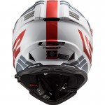 Casco offroad LS2 Helmets MX436 PIONEER EVO Evolve Red White - Micasco.es - Tu tienda de cascos de moto